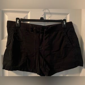a.n.a Black Women's Drawstring Casual Shorts